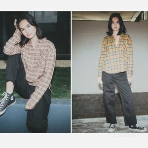 Volcom Black Straight Leg Pants